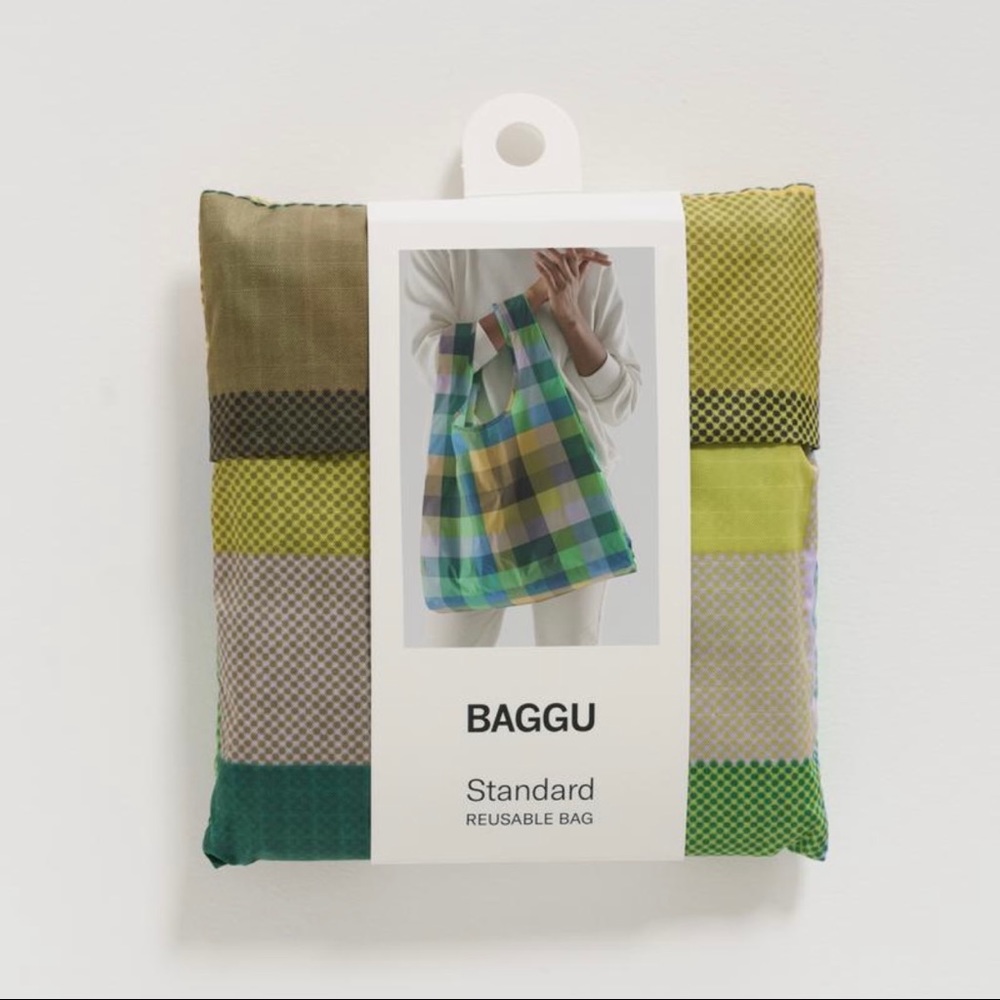 Baggu Standard Madras No. 3 Reusable Bag!